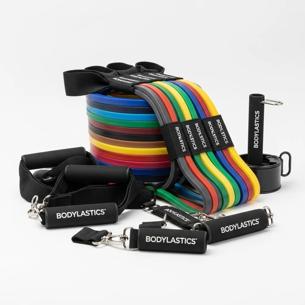 Bodylastics stackable resistance band set image 3