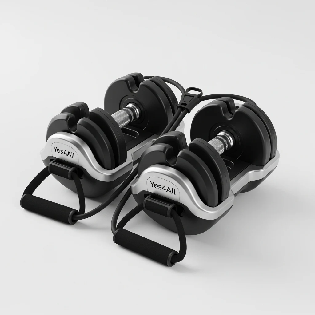 Yes4All adjustable dumbbell set