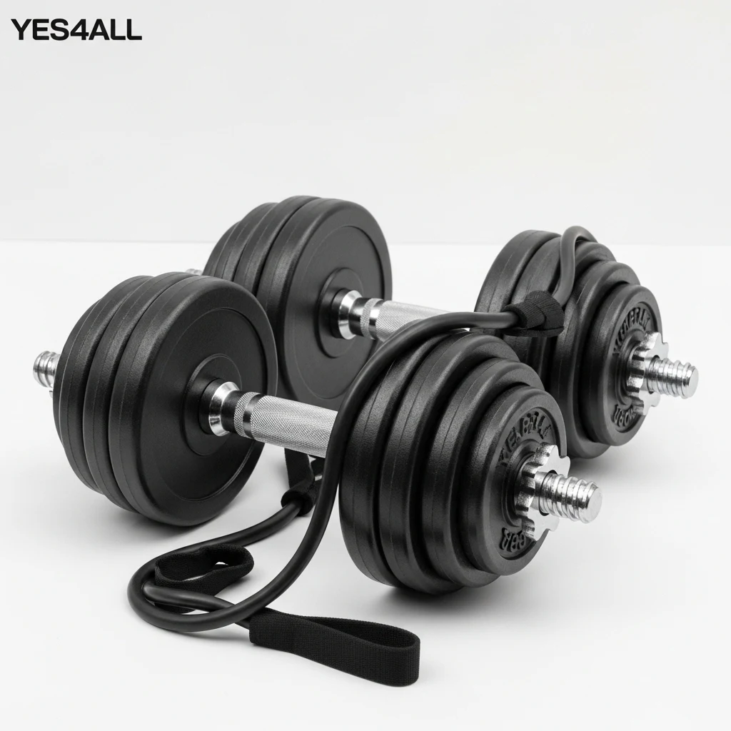 Yes4All adjustable dumbbell set image 3